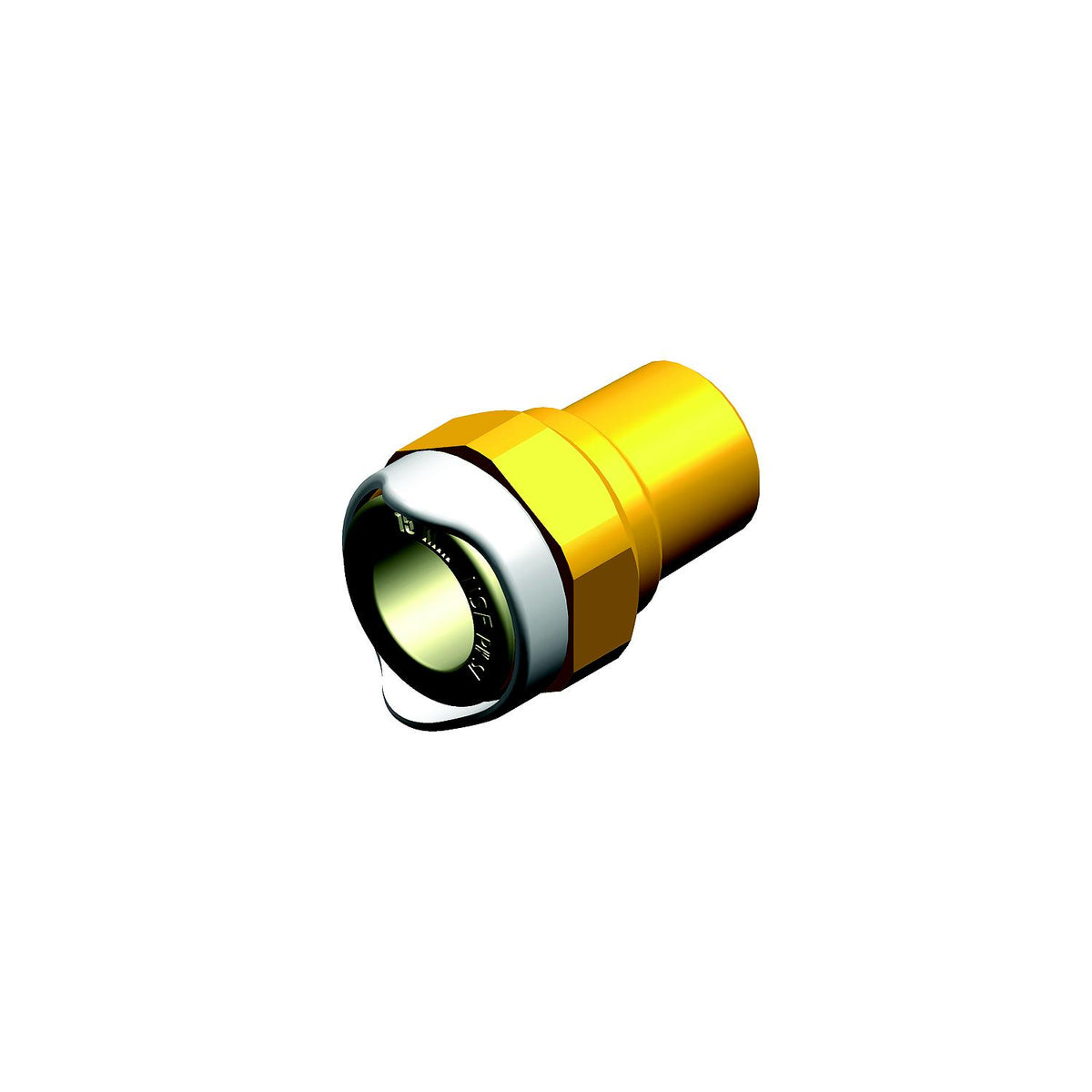 Whale WX1513B Adaptor 1/2" NPt Male, 15mm -Modern Boat Sales & Service