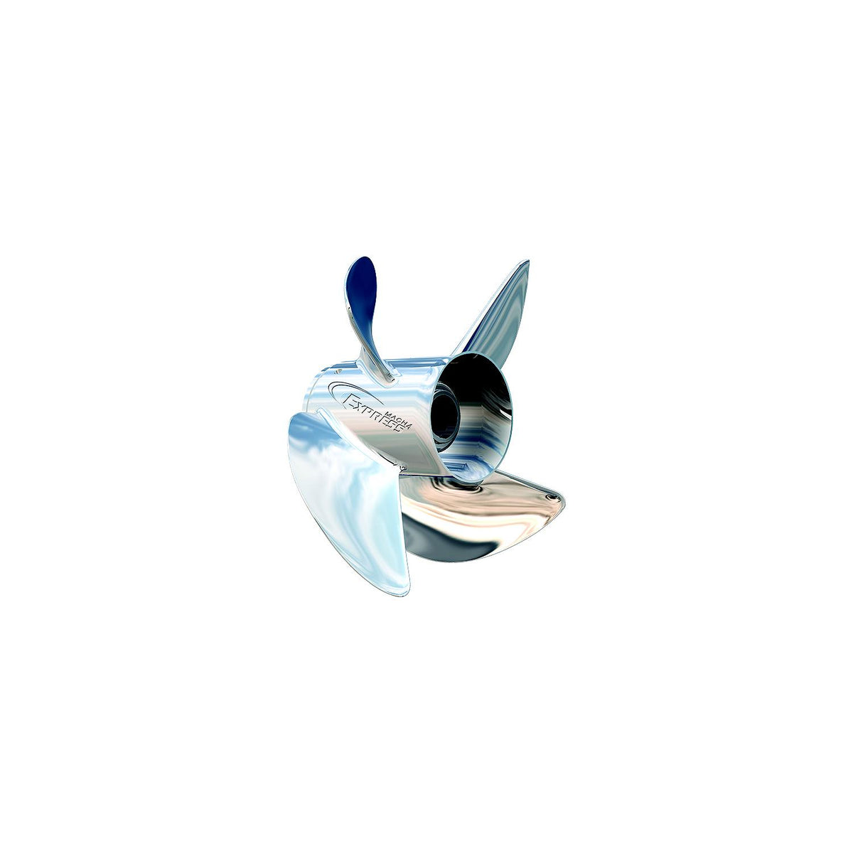 Turning Point Propellers 31431530 Express Mach4 Propeller 13.5x15, 4-Blade Stainless Steel, RH Rotation (Standard) -Modern Boat Sales & Service