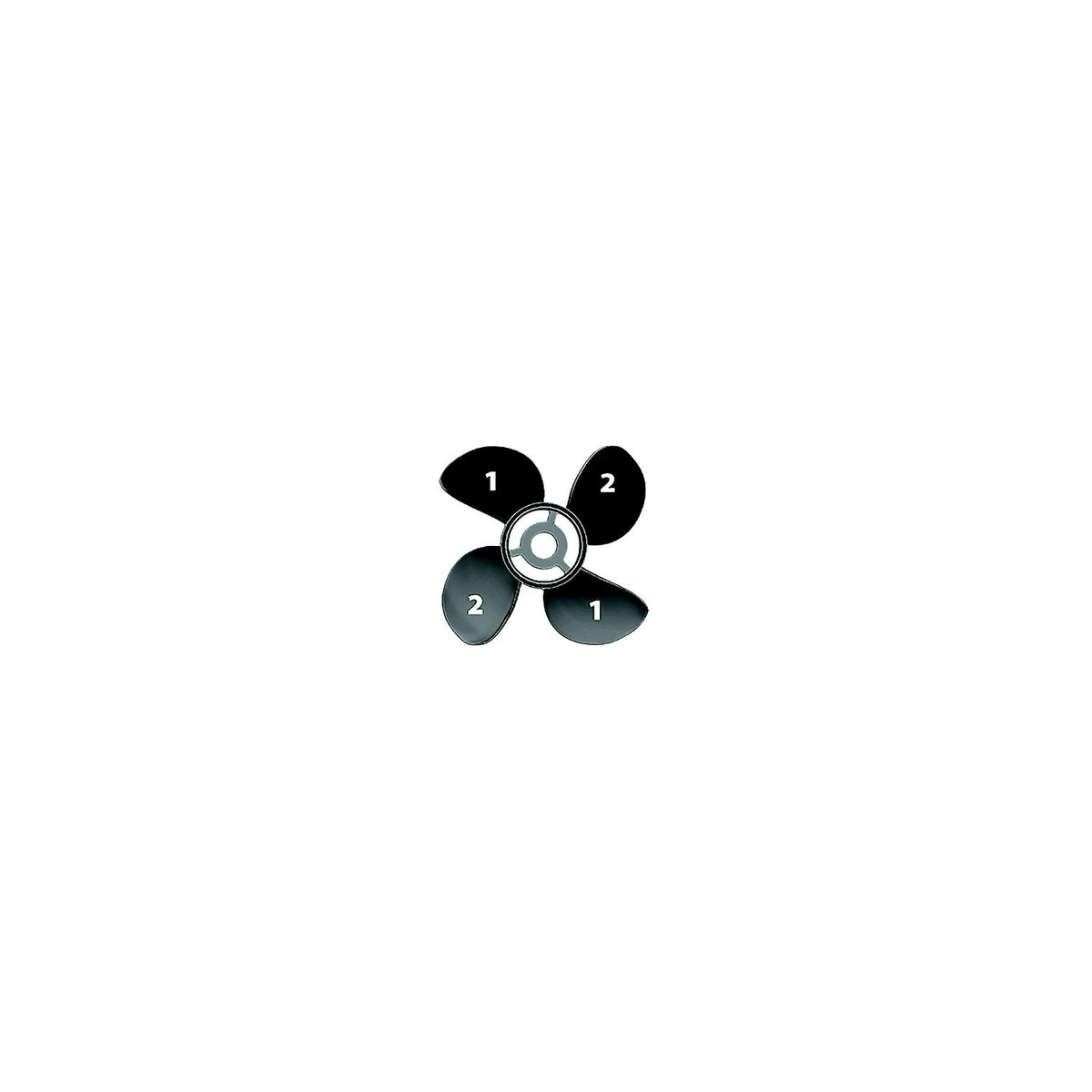 Turning Point Propellers 31501731 Express Mach4 Propeller 14.5x17, 4-Blade Stainless Steel, RH Rotation (Standard) Default Title -Modern Boat Sales & Service