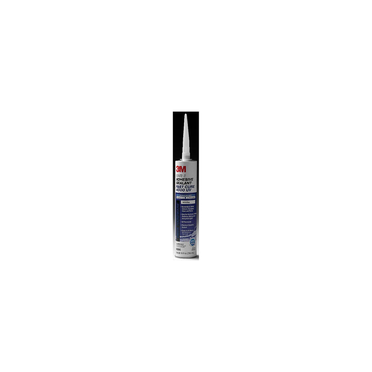 3M 14316 4000UV Fast Cure Sealant, Black, 10 oz. Cartridge Default Title -Modern Boat Sales & Service