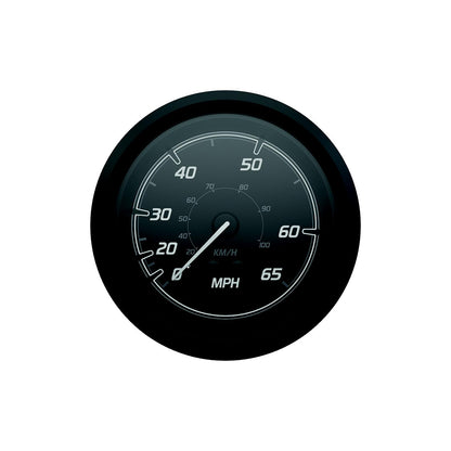 Quicksilver 8M6020100 Speedometer (65mph), Black/Matte Black Default Title -Modern Boat Sales & Service