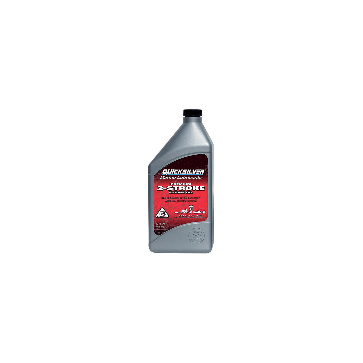 92-8M0229789 QuicksilverÂ® Premium 2-Stroke Engine Oil, Quart -Modern Boat Sales & Service