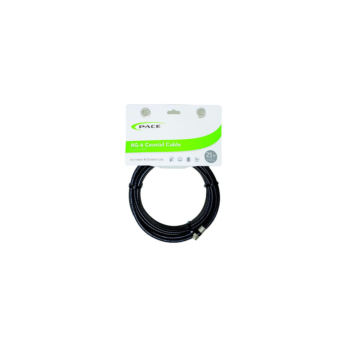Pace 138025 RG-6 Coaxial Cable, 25' -Modern Boat Sales & Service