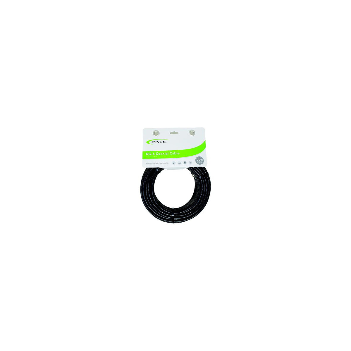 Pace 138050 RG-6 Coaxial Cable, 50' Default Title -Modern Boat Sales & Service