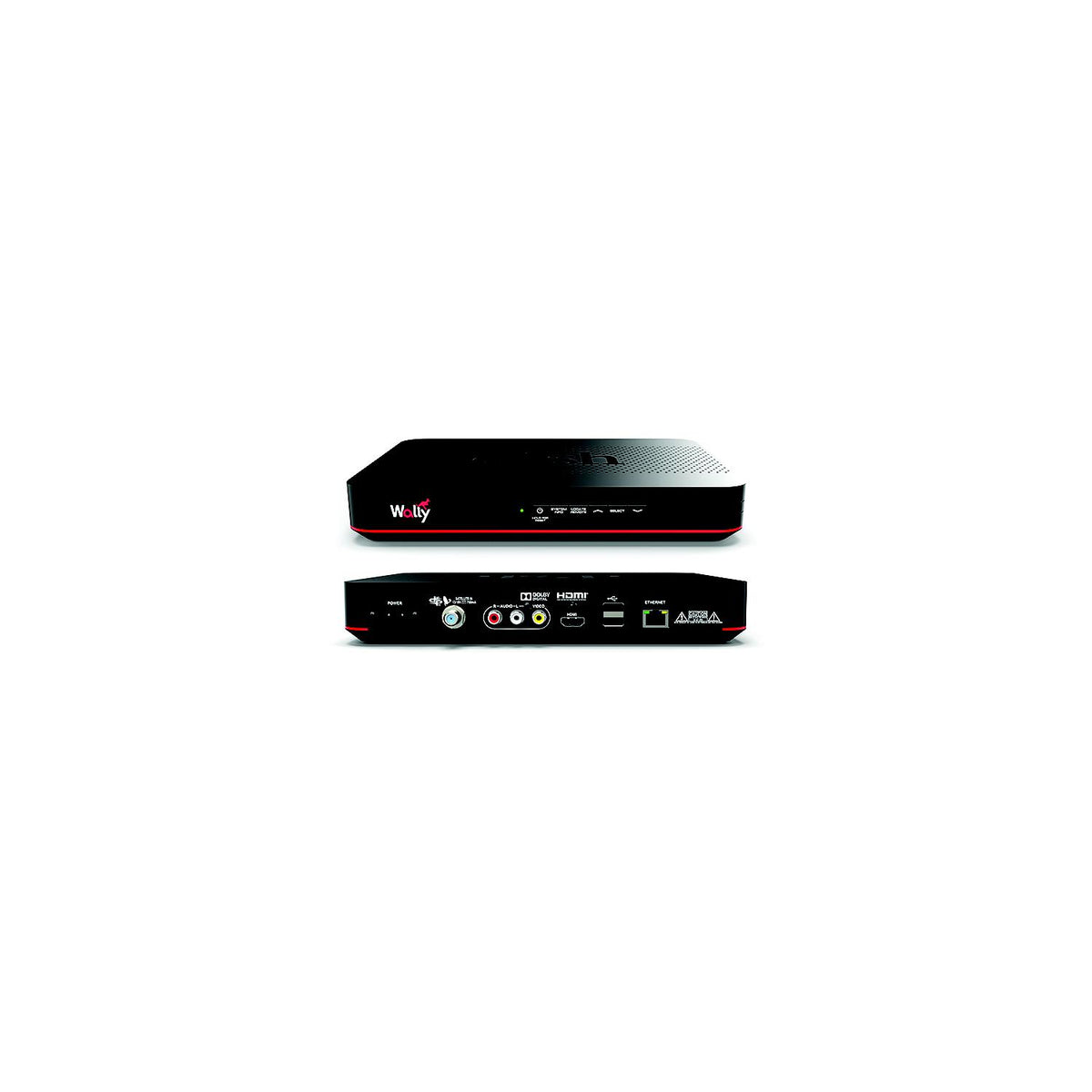 Winegard PL8035R Black Dish Playmaker Dual Portable Satellite RV TV Antenna w/Wally HD receiver Default Title -Modern Boat Sales & Service