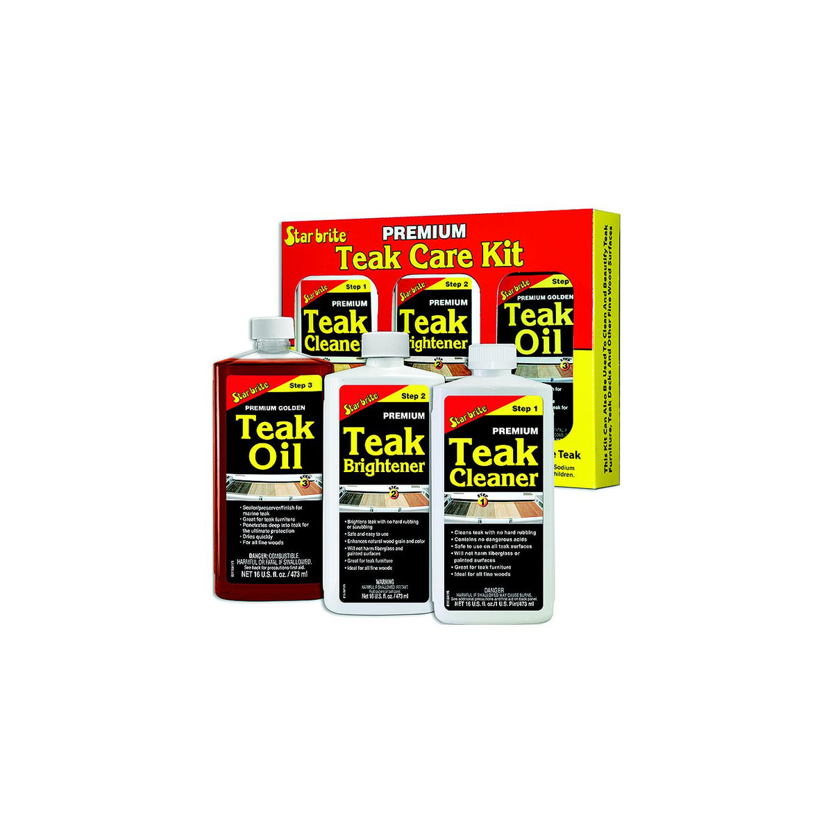 Teak Care Kit, Pint Size -Modern Boat Sales & Service