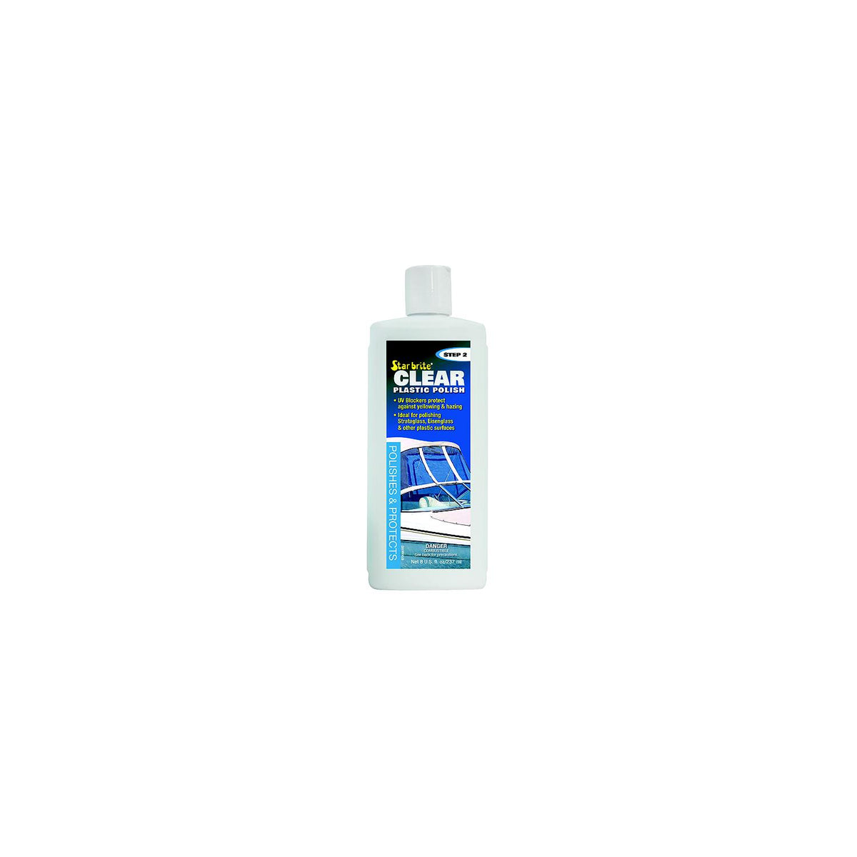 Clear Plastic Polish -Modern Boat Sales & Service