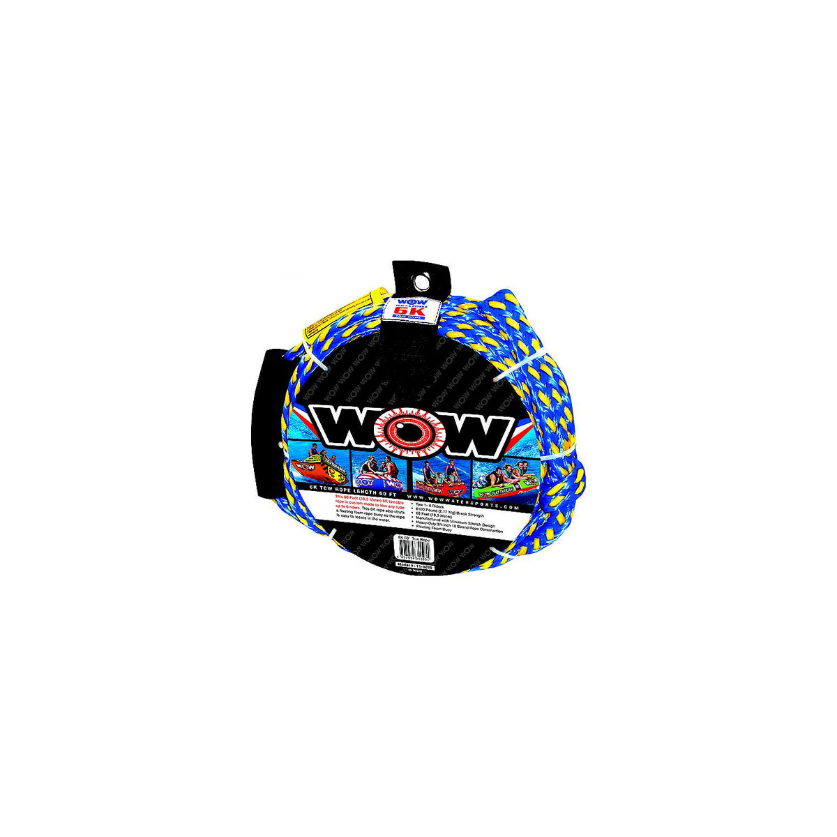 WOW Towable Tow Rope, 60', 6 Riders -Modern Boat Sales & Service