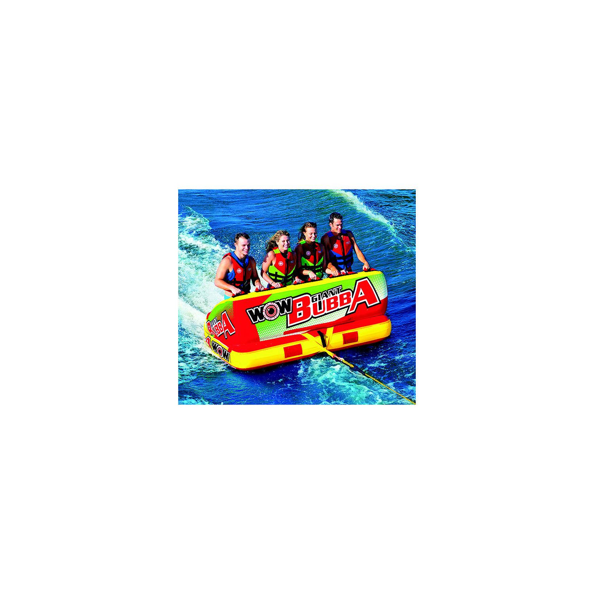 WOW Bubba Hi-Vis Towable, 1-4 Riders -Modern Boat Sales & Service