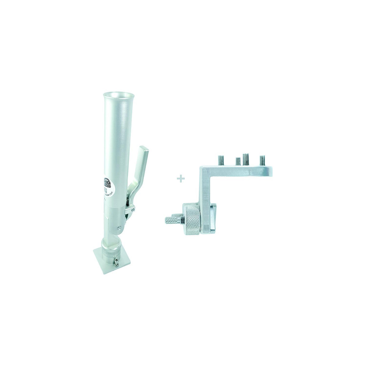 Rod Boss 1000R90LUND Single Dual Axis Rod Holder with 90 Degree Lund Bracket -Modern Boat Sales & Service