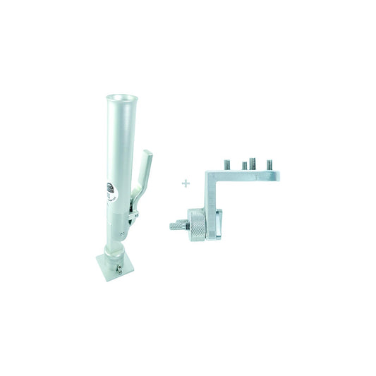 Rod Boss 1000R90LUND Single Dual Axis Rod Holder with 90 Degree Lund Bracket -Modern Boat Sales & Service