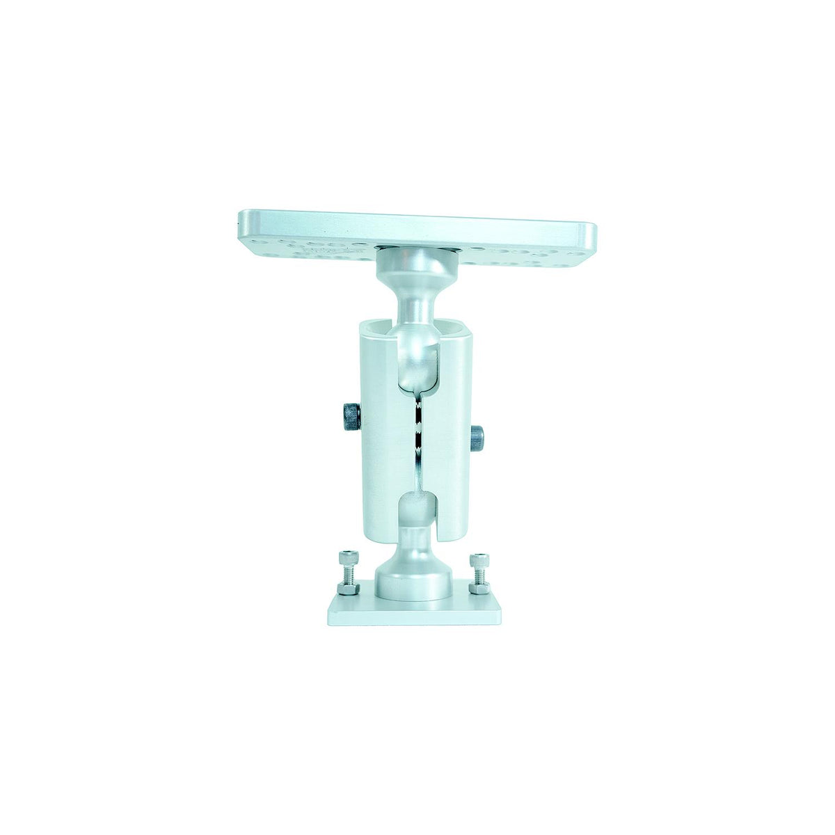 Rod Boss 6025EM 2.5" Ball & Socket Single Screen Electronics Mount Default Title -Modern Boat Sales & Service