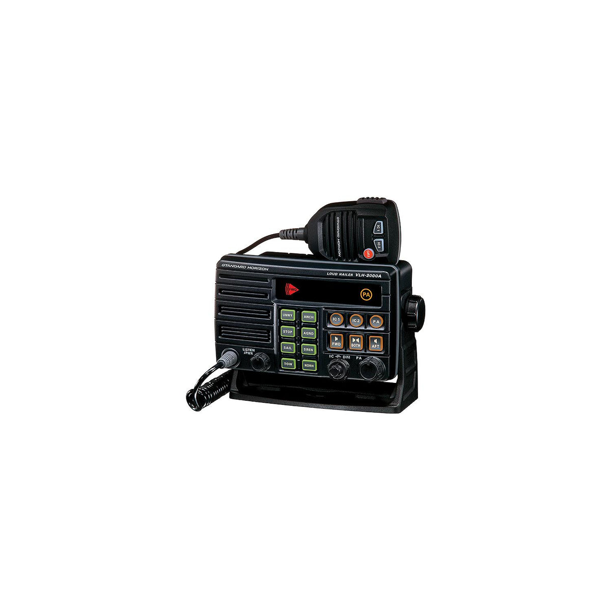Standard Horizon 30 Watt, Dual Zone Loudhailer W/Adjustable Backlight -Modern Boat Sales & Service