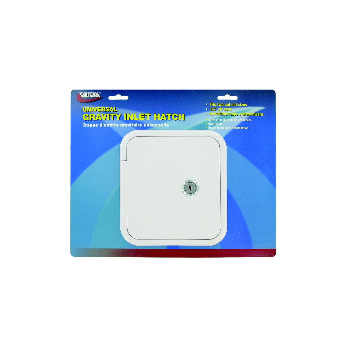 Valterra Universal Gravity 1/2" Air Vent RV Inlet & Lockable Hatch -Modern Boat Sales & Service