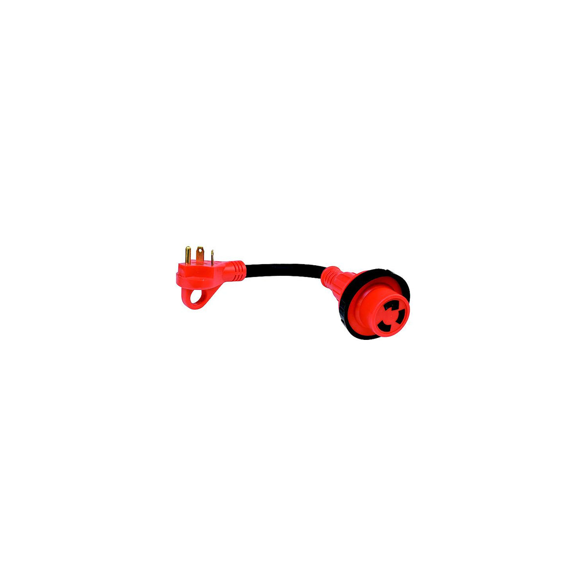 Valterra Mighty Cord 30AM-30AF Detachable Adapter Cord with Handle, 12", Bulk -Modern Boat Sales & Service