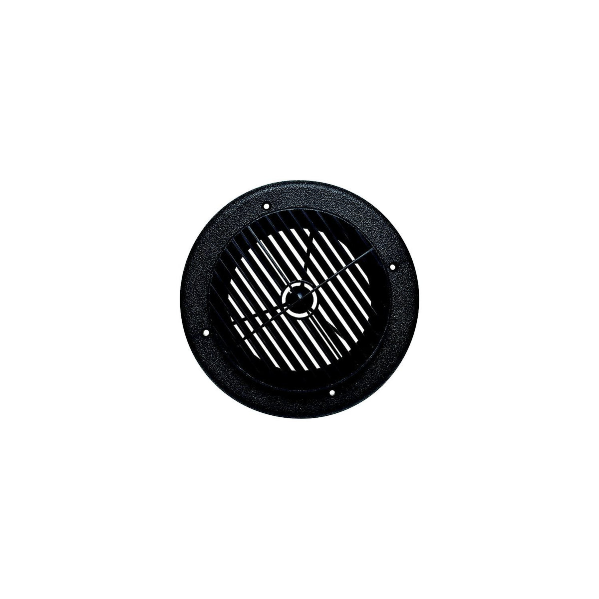 Valterra 4" Louvered Heating & A/C Register, Black -Modern Boat Sales & Service