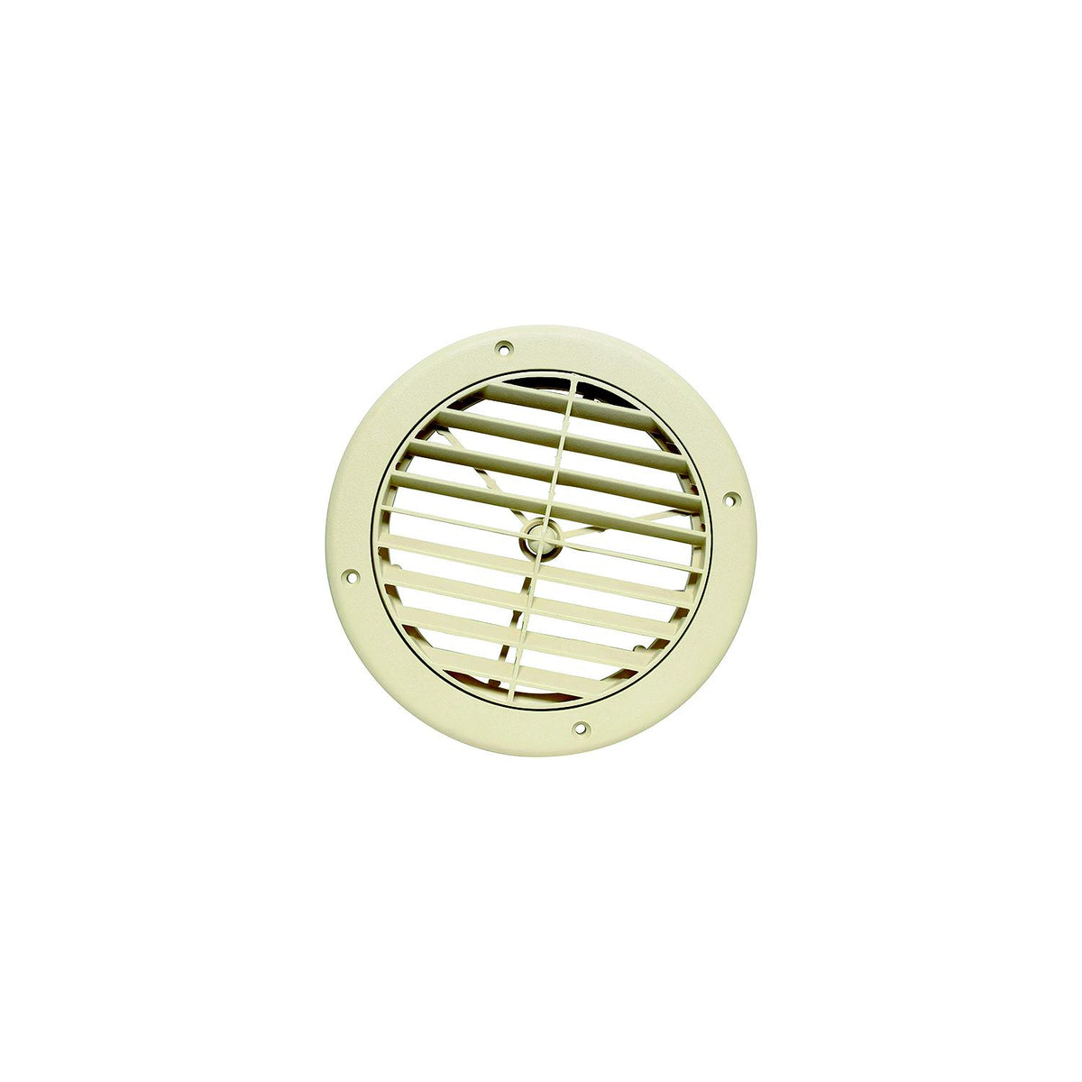 Valterra 5" Louvered A/C Vent, Light Beige -Modern Boat Sales & Service