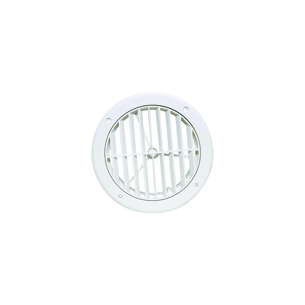 Valterra 5" Louvered A/C Vent, White -Modern Boat Sales & Service