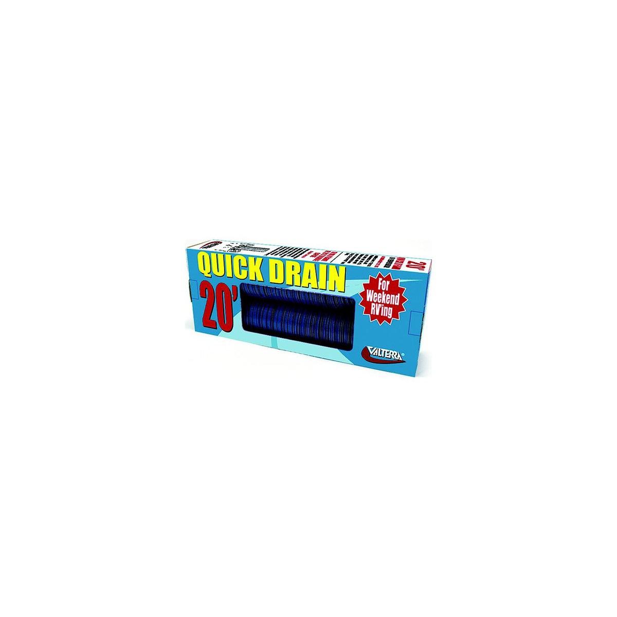 Valterra D04-0046 Blue Quick Drain 3" x 20' RV 8 Mil Sewer Hose, Boxed -Modern Boat Sales & Service