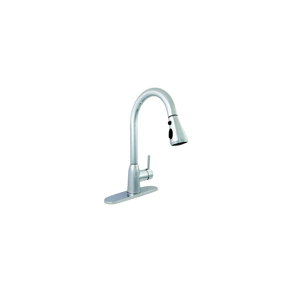Valterra PF231366 8" Premium Power Boost Single Handle Pull Down Kitchen Faucet, Chrome -Modern Boat Sales & Service