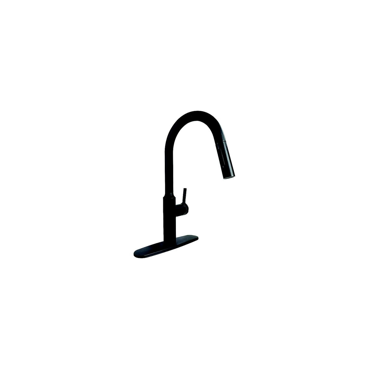 Valterra PF231765 8" Premium Slimline Single Handle Pull Down Kitchen Faucet, Matte Black -Modern Boat Sales & Service
