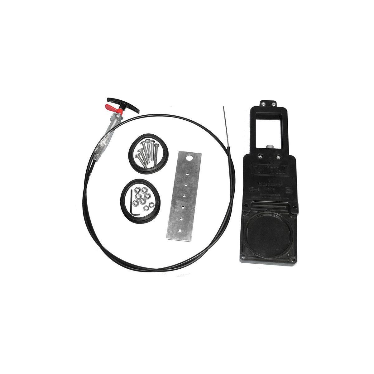 Valterra TC172 72" Flexible Stainless Cable Actuated 1-1/2" Waste Valve Kit Default Title -Modern Boat Sales & Service