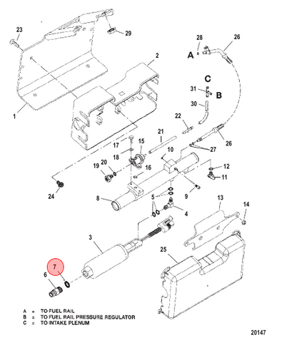 * #805062 Mercury Marine Quicksilver o-ring/ Drawer #017 -Modern Boat Sales & Service