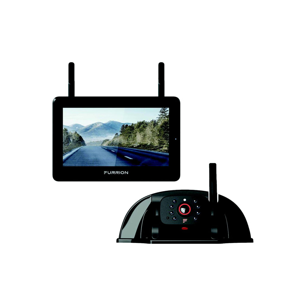Furrion 2021124329 Vision SÂ®+ RV Observation System - 7" Monitor, Sharkfin Camera -Modern Boat Sales & Service