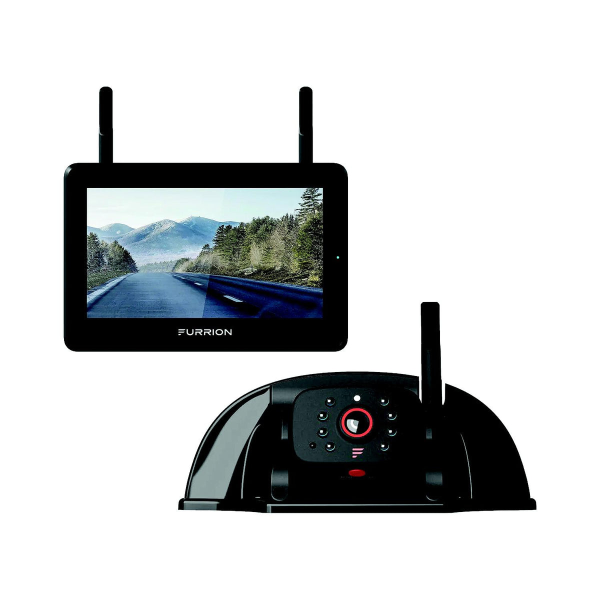 Furrion 2021124370 VisionÂ SÂ®+Â RVÂ ObservationÂ SystemÂ -Â 5"Â Monitor,Â SharkfinÂ Camera (Furrion) -Modern Boat Sales & Service