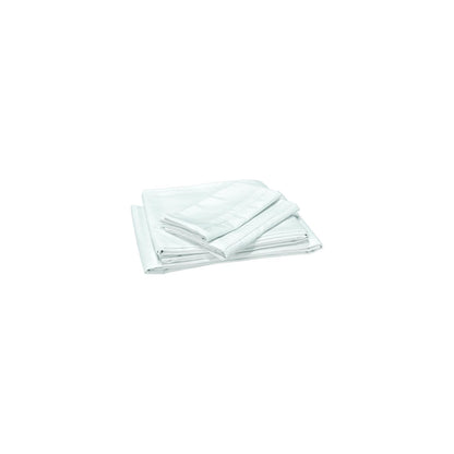 Thomas Payne 2020218489 Microfiber Sheet Set, White, Narrow King -Modern Boat Sales & Service