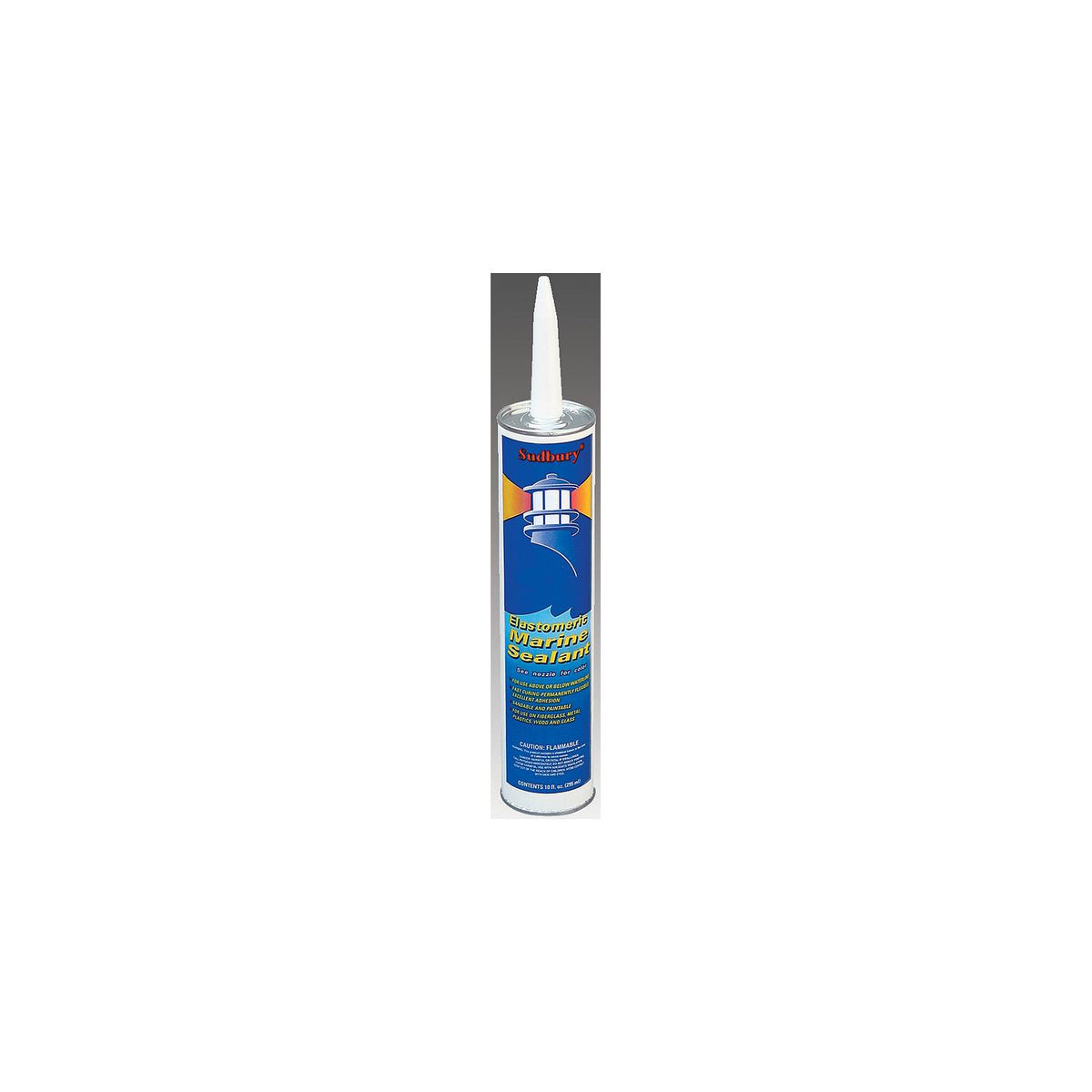 Sudbury 302 Sealant, 10 oz. Cartridge Black -Modern Boat Sales & Service