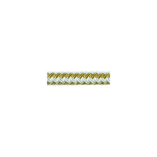 Samson 468024360030 Harbormasterâ„¢ Double Braid Nylon, 3/8" x 600', Gold/White -Modern Boat Sales & Service