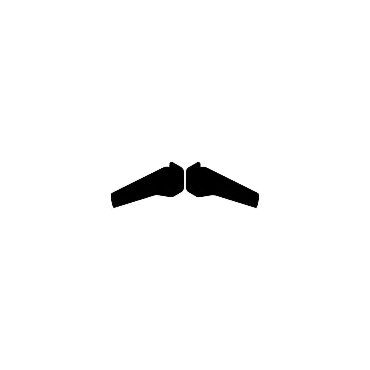 B and B Molders 94174 Rain Gutter Spout, Large, Black -Modern Boat Sales & Service