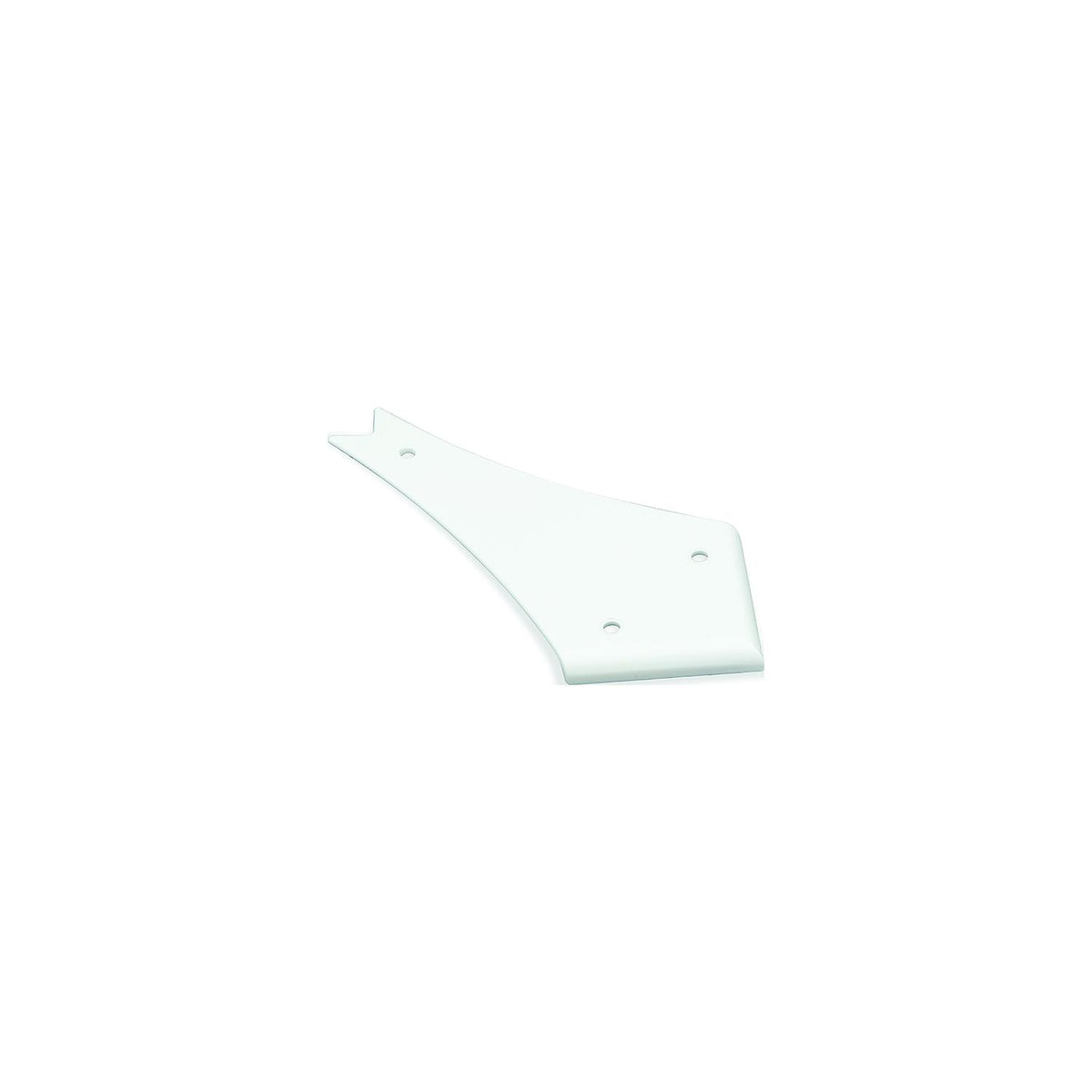 B and B Molders 94287 4" Curved Slide-Out Cap, Polar White -Modern Boat Sales & Service