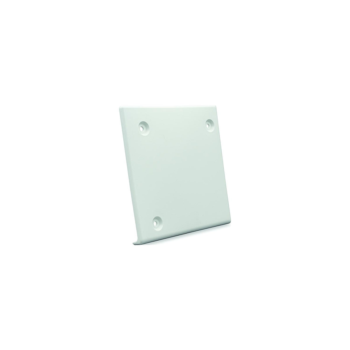 B and B Molders 94291 Square Corner Slide-Out Extrusion Cover4.75", Polar White -Modern Boat Sales & Service
