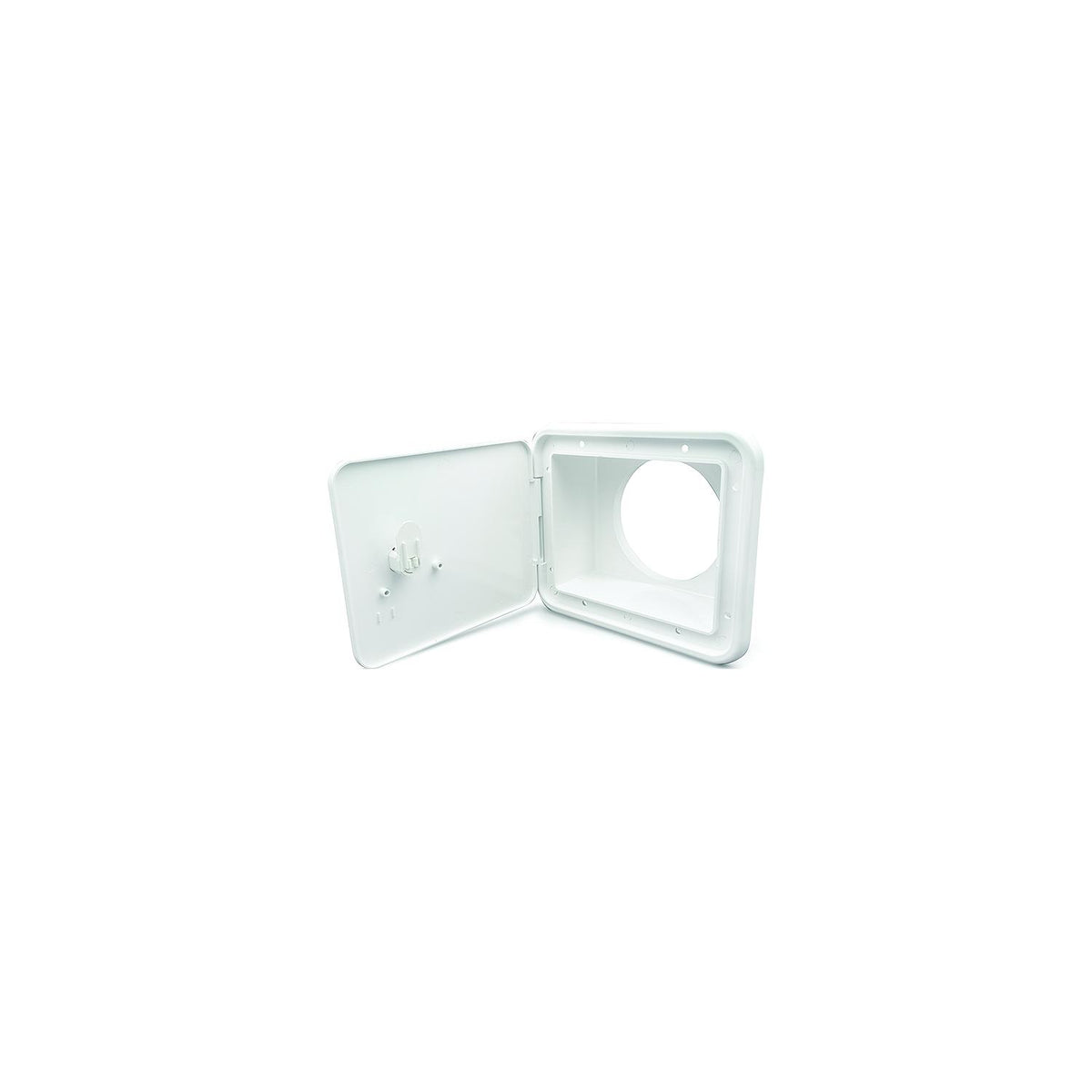 B and B Molders 94302 Sewer Hose/Storage Hatch, Polar White -Modern Boat Sales & Service