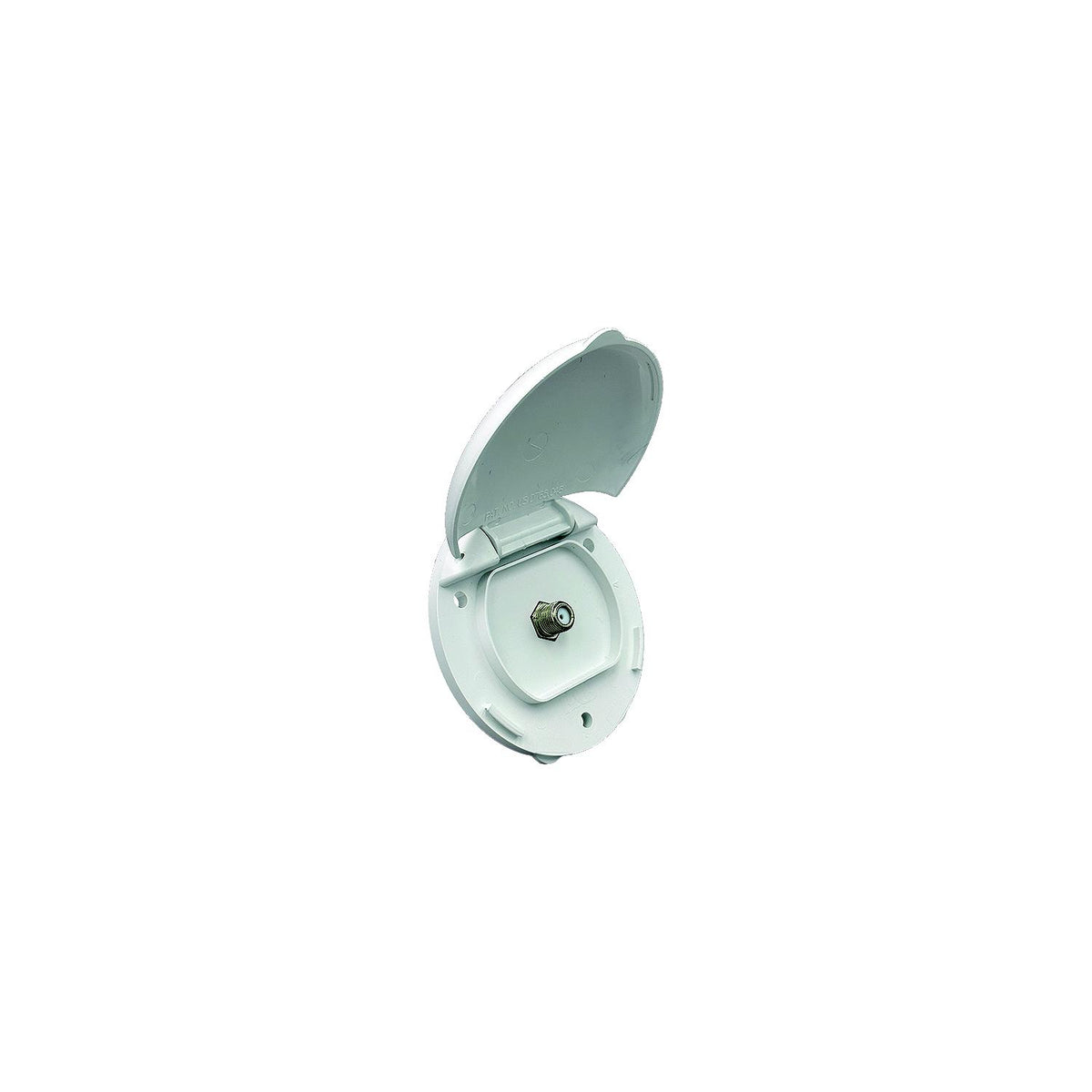 B and B Molders 94307 Compact Enclosure, Polar White, Single Coax -Modern Boat Sales & Service