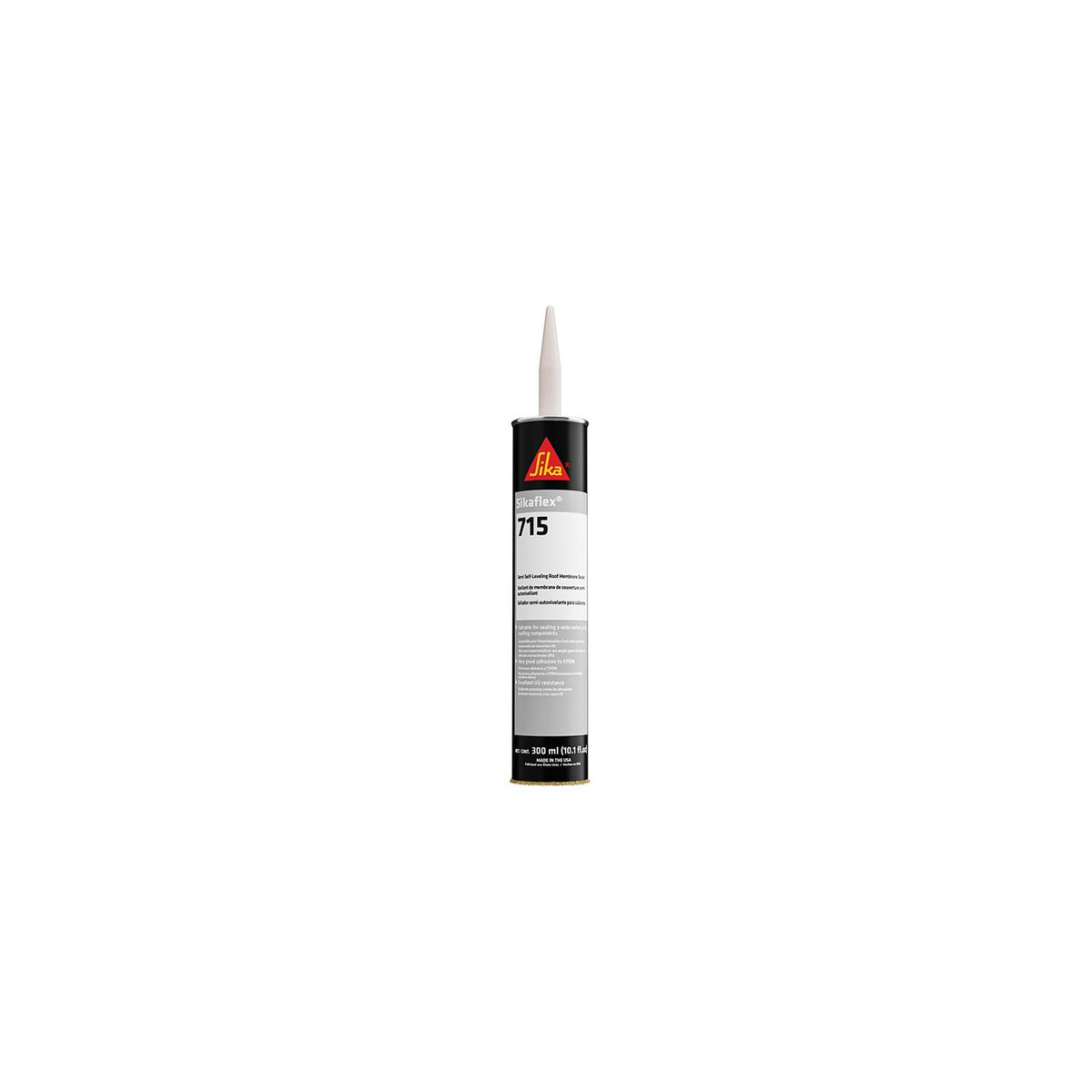 SikaÂ® 187690 SikaflexÂ® 715 Semi Self Leveling Roof Membrane Sealer, 10.1 oz., White -Modern Boat Sales & Service