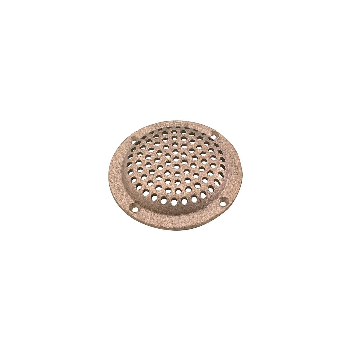 6" Round Bronze Strainer for 2-1/2" T-Hulls -Modern Boat Sales & Service