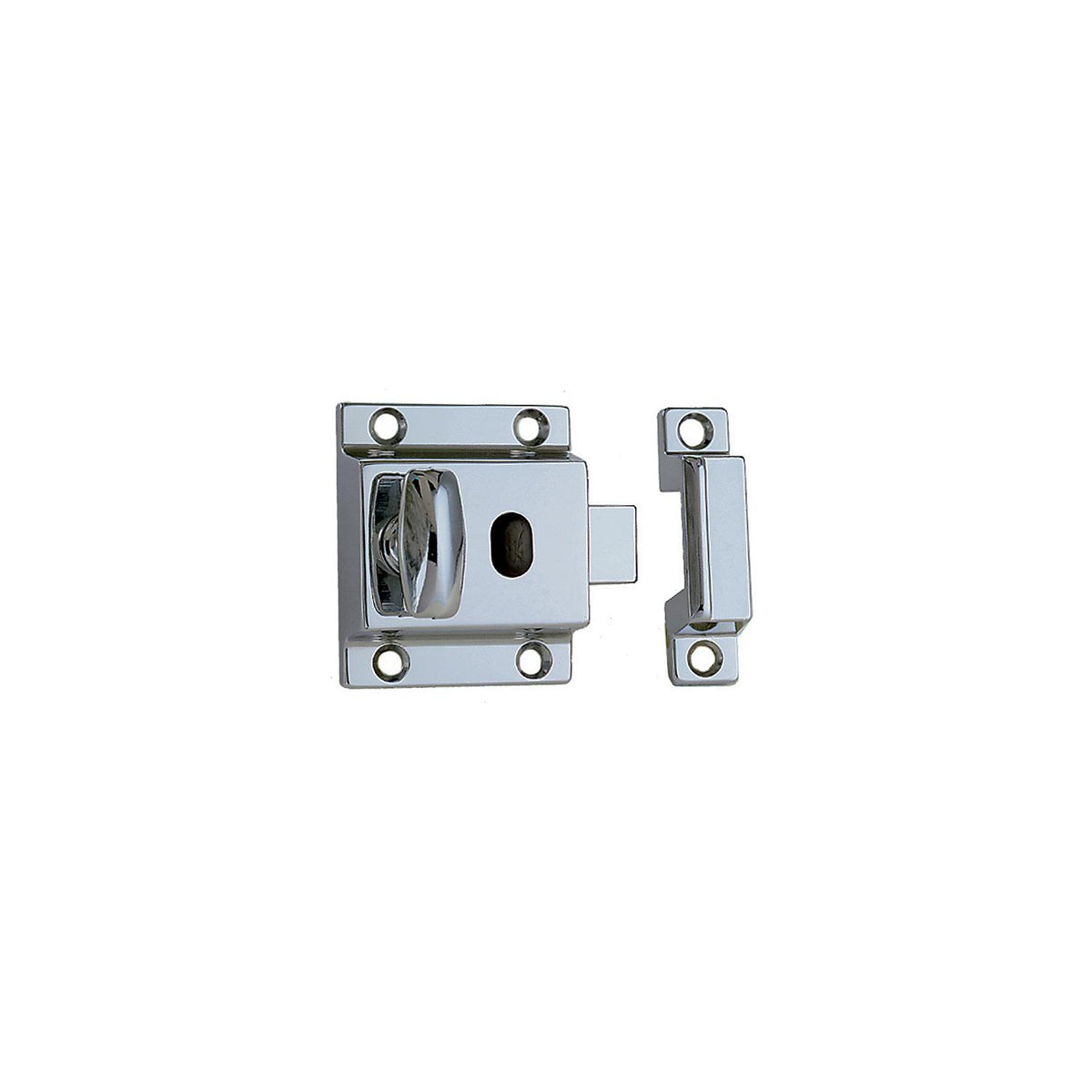 Perko 0978DP0CHR Cupboard Turn, Chrome plated zinc alloy Default Title -Modern Boat Sales & Service