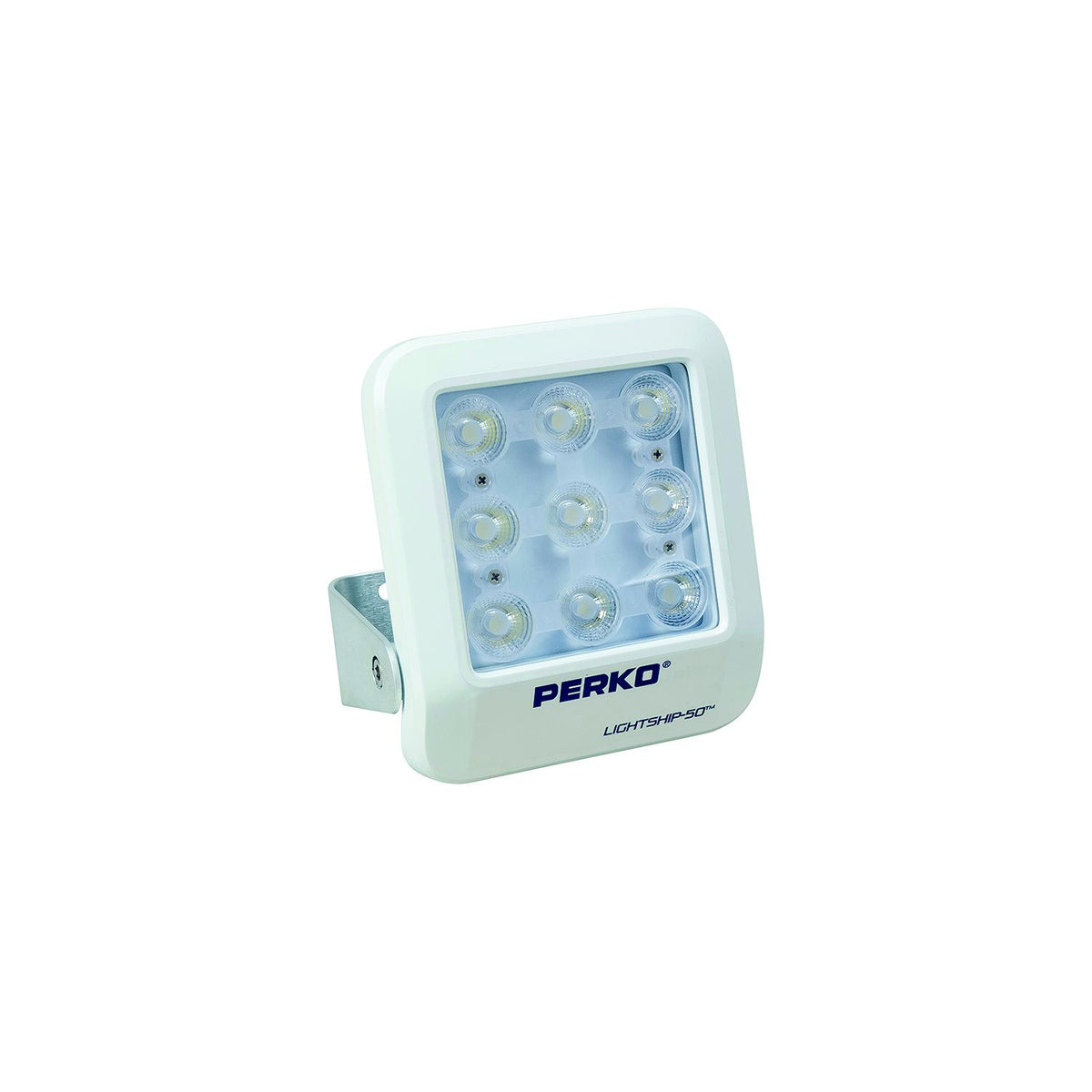 Perko 1643050F0W High Performance LED Floodlight - Lightship 50, White -Modern Boat Sales & Service
