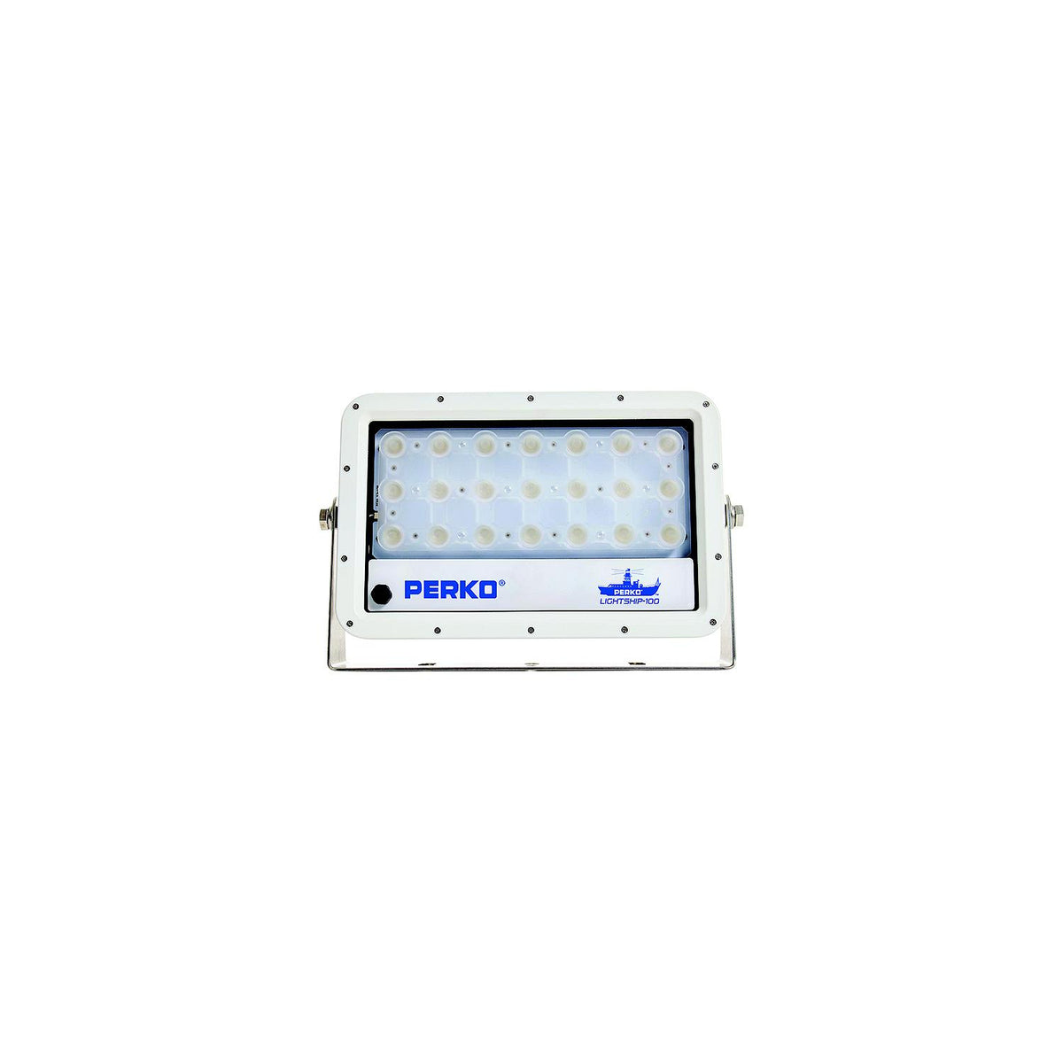 Perko 1643100F0W High Performance LED Floodlight - Lightship 100, White -Modern Boat Sales & Service
