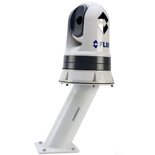 Scantstrut Camera Power Tower, White, Fits: FLIR M300, Height Mount 11.8". -Modern Boat Sales & Service