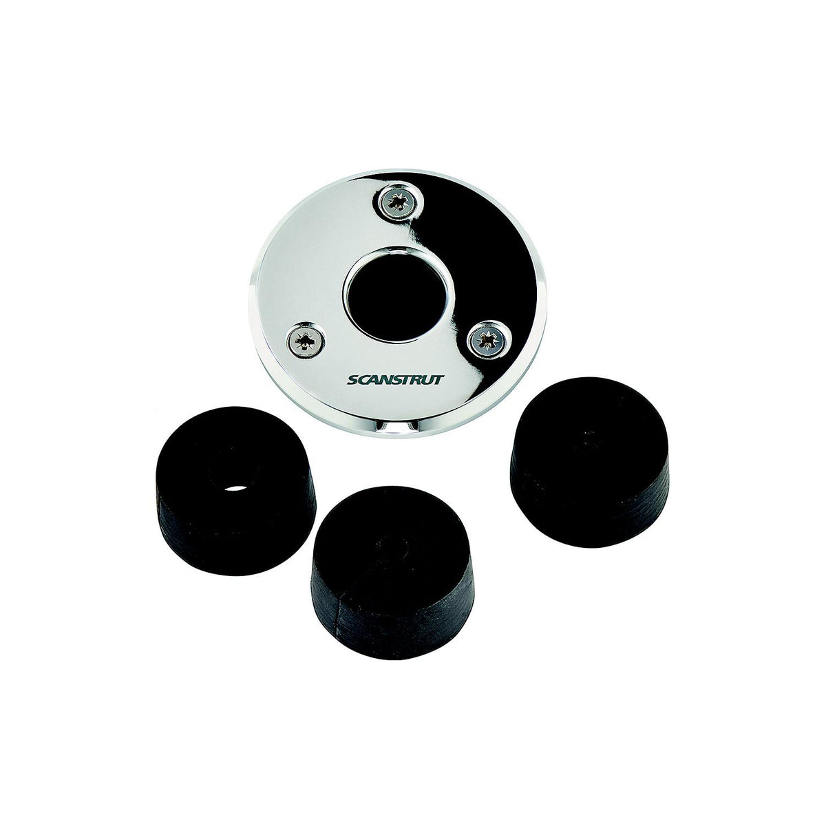 Scanstrut DSLP16S Low Profile Cable Seal, Stainless Steel, fits 2-8mm cable -Modern Boat Sales & Service