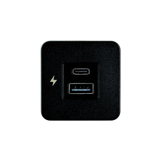 Scanstrut SCTILE10 USB-A & C Interior Charging Socket - Black Bezel, 10-32V DC -Modern Boat Sales & Service