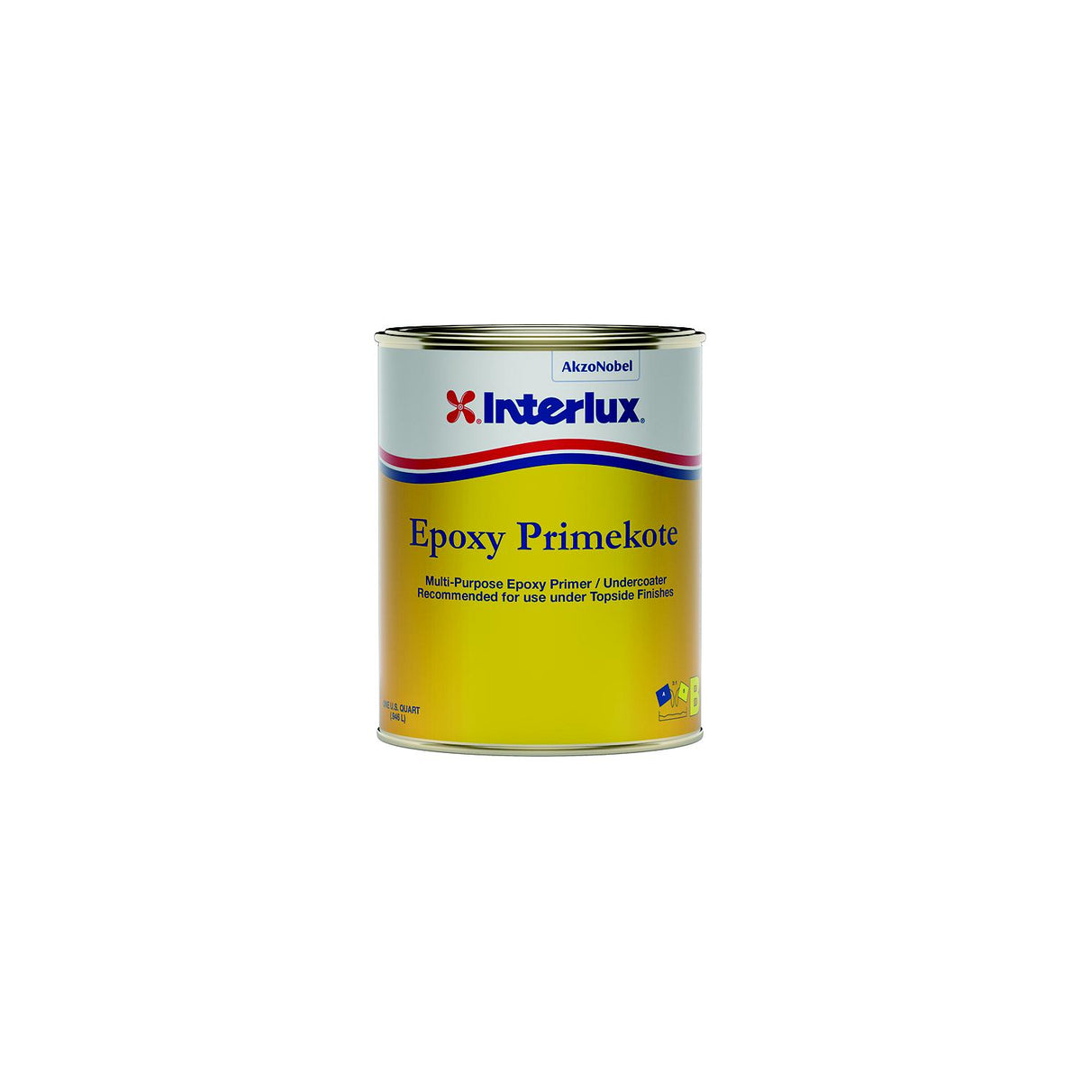 Interlux 404/14Q Epoxy Primekote, White, Qt., 6/case -Modern Boat Sales & Service