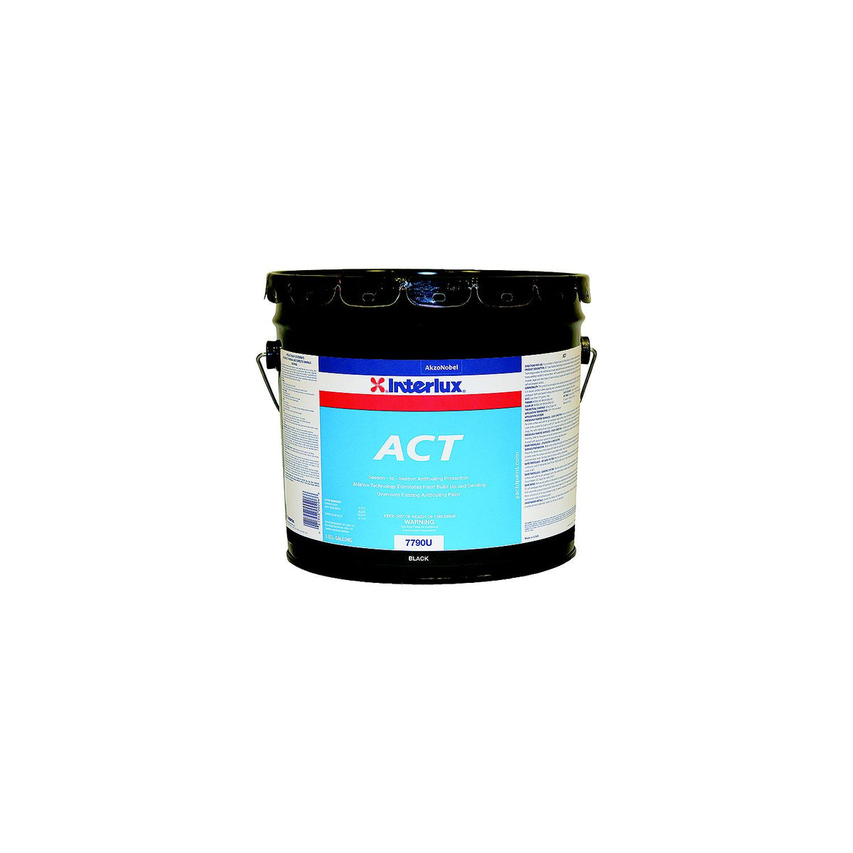 Interlux 7790U3G Act, Black, 3-Gal Pail Default Title -Modern Boat Sales & Service