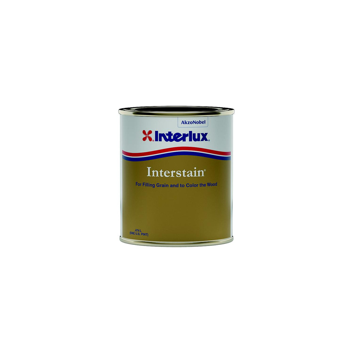 Interlux 42P Interstain Wood Filler, Brown Mahogany, Pt., 6/case -Modern Boat Sales & Service