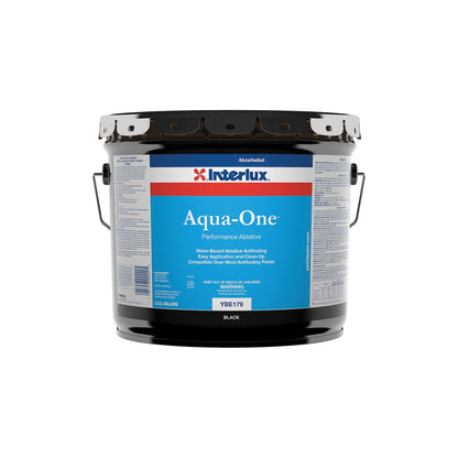 Interlux YBE1793 Aqua-One, Black, 3-Gal Pail -Modern Boat Sales & Service