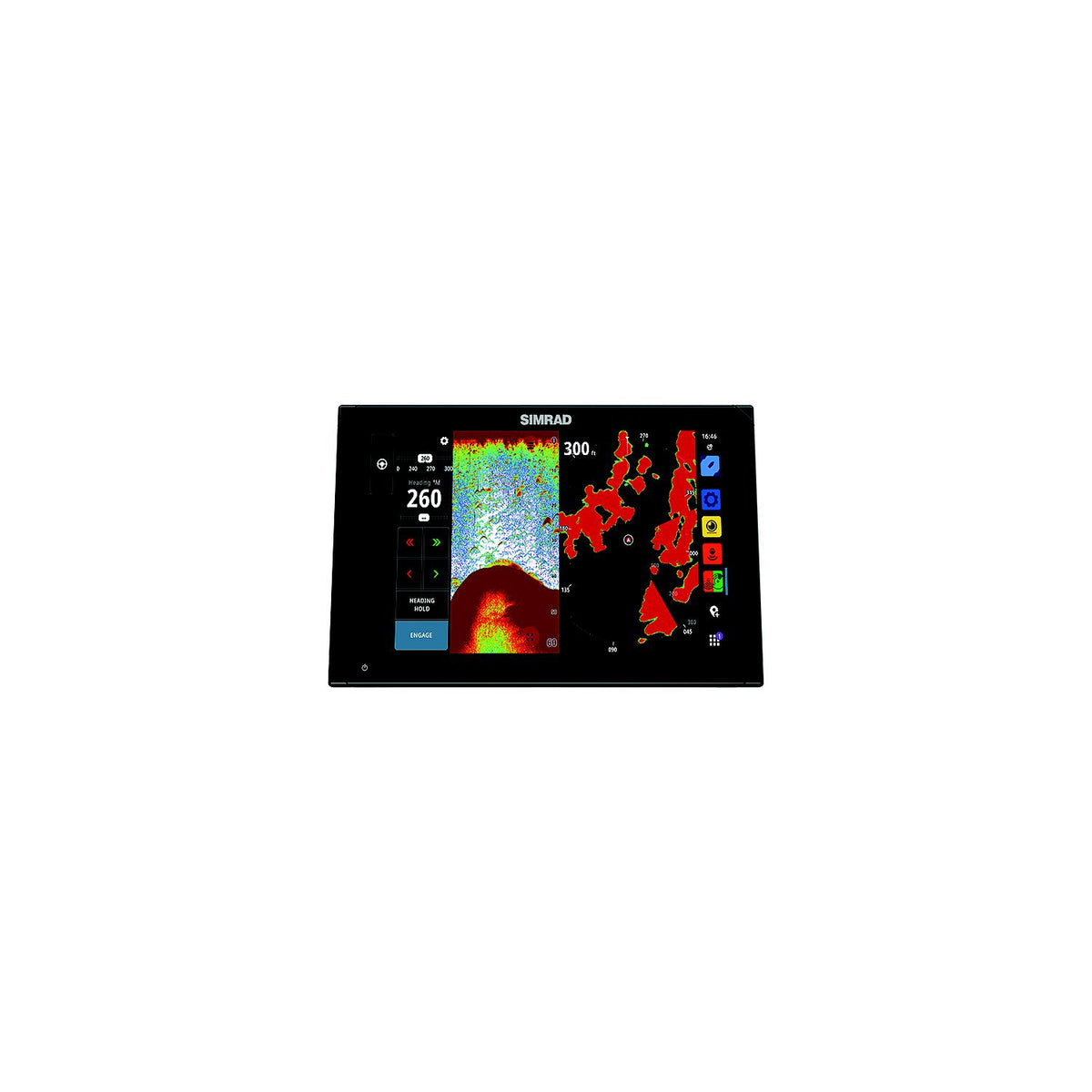 Simrad 00015214001 NSXâ„¢ 3007 Smart Chartplotter & Fishfinder, 7" w/o Transducer Default Title -Modern Boat Sales & Service